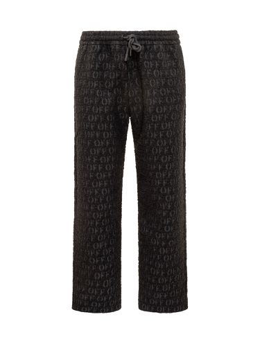 Off-White Knitted Trousers - Off-White - Modalova