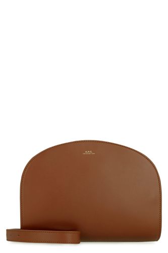 A. P.C. Demi-lune Leather Crossbody Bag - A.P.C. - Modalova