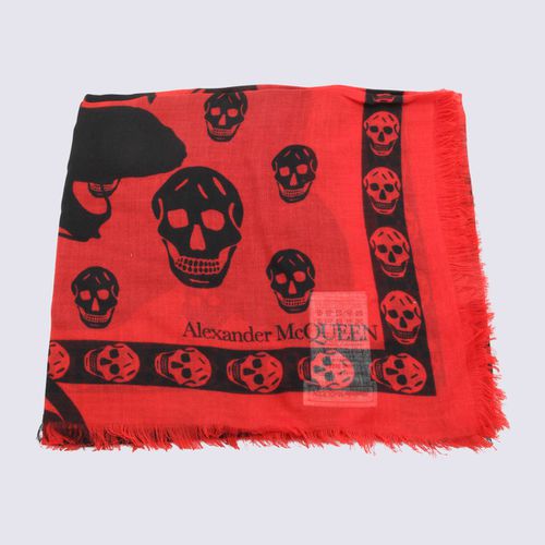 And Silk Blend Scarf - Alexander McQueen - Modalova