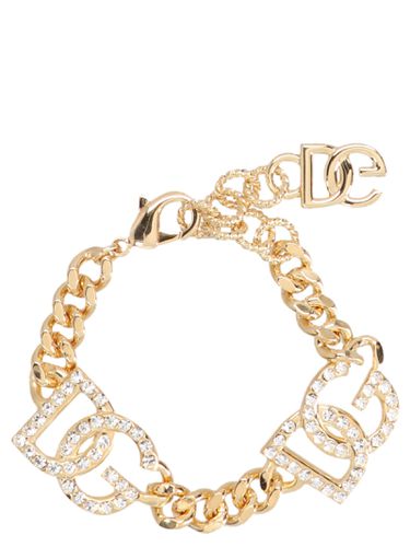 Crystal Logo Bracelet - Dolce & Gabbana - Modalova