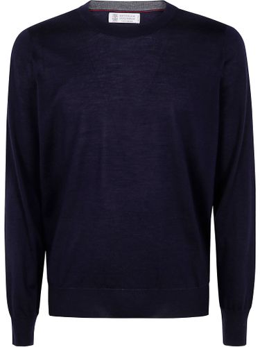 Round Neck Sweater - Brunello Cucinelli - Modalova