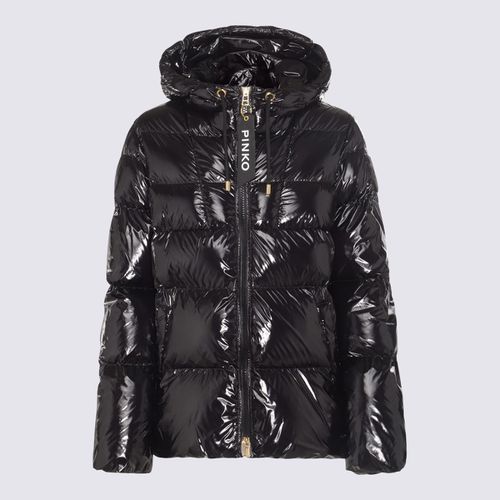 Quildted Puffer Down Jacket - Pinko - Modalova