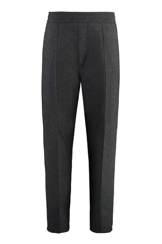 Wool Blend Trousers - Ami Alexandre Mattiussi - Modalova