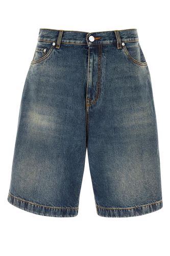 Etro Denim Bermuda Shorts - Etro - Modalova