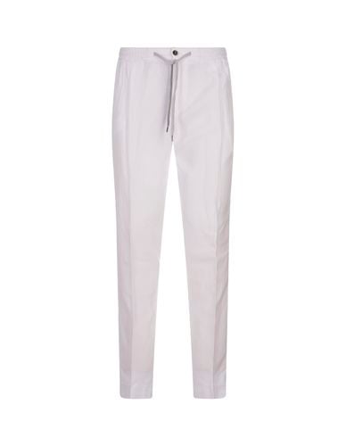 Linen Blend Soft Fit Trousers - PT Torino - Modalova