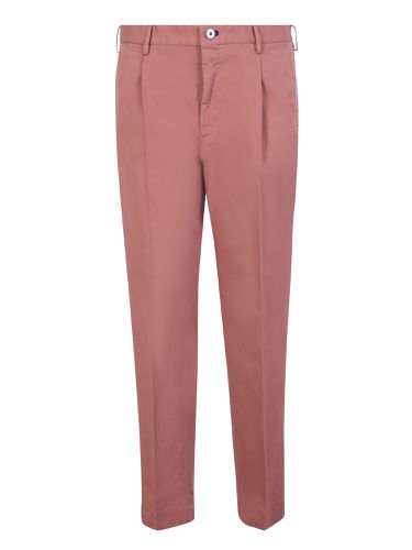 Incotex Antique Pink Trousers - Incotex - Modalova