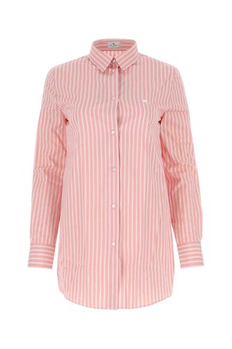 Etro Embroidered Poplin Shirt - Etro - Modalova