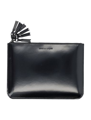 Tassel Zip-around Leather Pouch - Comme des Garçons Wallet - Modalova