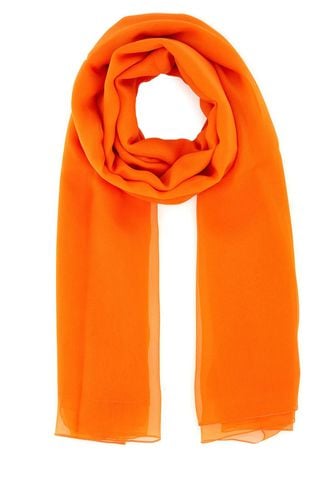 Alberta Ferretti Orange Silk Scarf - Alberta Ferretti - Modalova