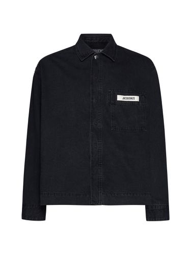 Logo Patch Long-sleeve Shirt - Jacquemus - Modalova