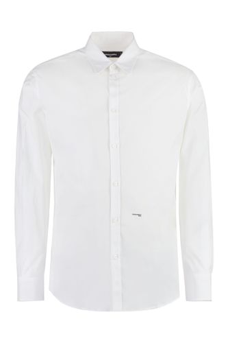 Dsquared2 Stretch Cotton Shirt - Dsquared2 - Modalova