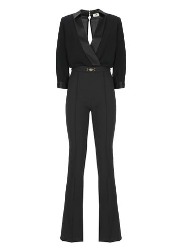 Horsebit Combined Jumpsuit - Elisabetta Franchi - Modalova