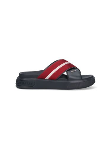 Bally Logo Slide Sandals - Bally - Modalova