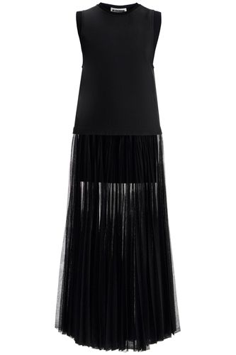 Layered Dress With Pleated Skirt - Jil Sander - Modalova