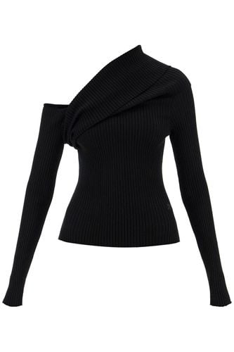 Courrèges twist Rib Knit Sweater - Courrèges - Modalova