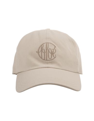 Cement Beige Baseball Hat With Embroidered Logo - Chloé - Modalova