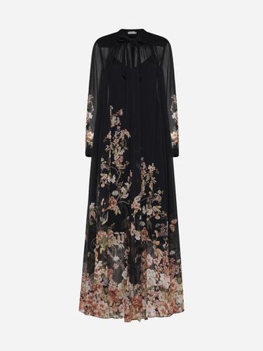 Natura Print Viscose Long Dress - Zimmermann - Modalova