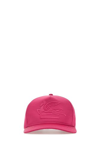 Etro Fuchsia Satin Baseball Cap - Etro - Modalova