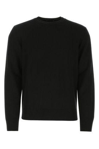 Emporio Armani Black Wool Sweater - Emporio Armani - Modalova