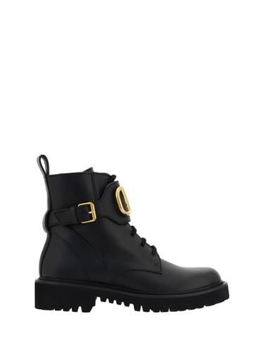 Vllgo Signature Combat Boots - Valentino Garavani - Modalova