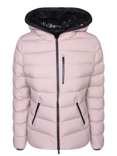 Moncler Herbe Pink Down Jacket - Moncler - Modalova