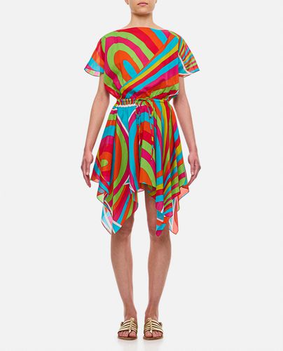 Pucci Short Sleeve Cotton Dress - Pucci - Modalova