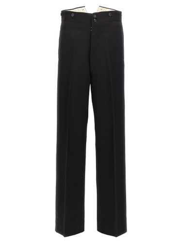 Maison Margiela Strap Wool Pants - Maison Margiela - Modalova