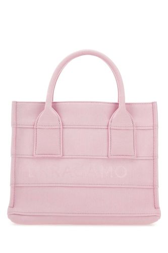 Pink Fabric Beach S Handbag - Ferragamo - Modalova