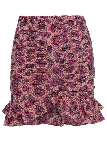 Milendi Pink Silk Miniskirt - Isabel Marant - Modalova