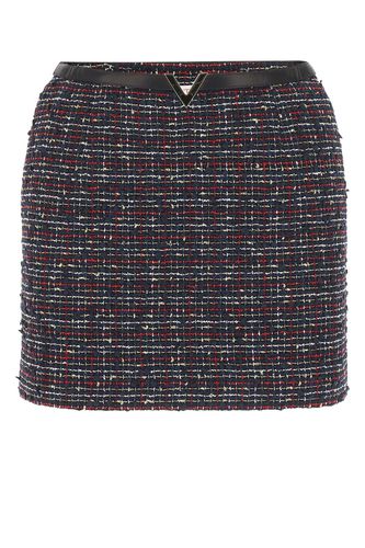 Multicolor Bouclã Mini Skirt - Valentino Garavani - Modalova