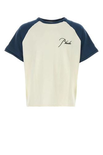 Rhude Ivory Cotton T-shirt - Rhude - Modalova