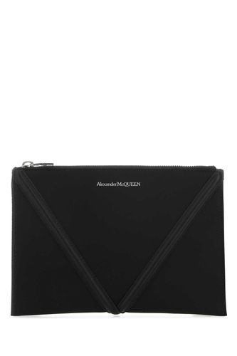 Black Fabric Pouch - Alexander McQueen - Modalova