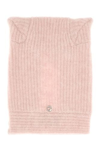 Pastel Pink Stretch Wool Blend Beanie Hat - Coperni - Modalova