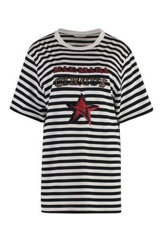 Max Mara Kaki Striped T-shirt - Max Mara - Modalova