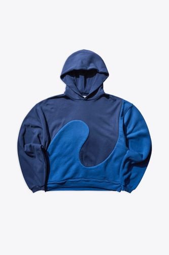 Unisex Classic Swirl Hoodie Knit Double cotton swirl hoodie - Unisex Classic Swirl Hoodie - ERL - Modalova