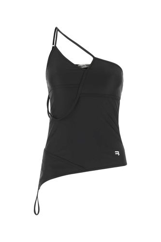 Balenciaga Black Stretch Nylon Top - Balenciaga - Modalova