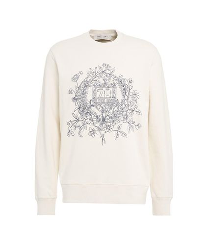 Floral Embroidered Sweatshirt - Golden Goose - Modalova