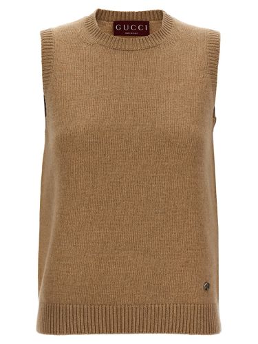 Gucci Logo Plaque Vest - Gucci - Modalova