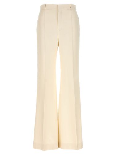 Chloé Silk And Wool Flare Trousers - Chloé - Modalova