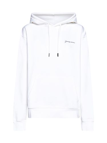 Le Sweatshirt Brodè Logo Hoodie - Jacquemus - Modalova