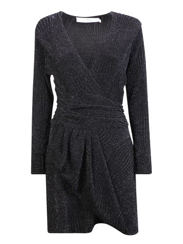 IRO Silver/black Glitter Mini Dress - IRO - Modalova