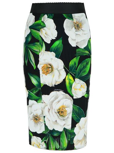 Gardenia Polyester Blend Skirt - Dolce & Gabbana - Modalova