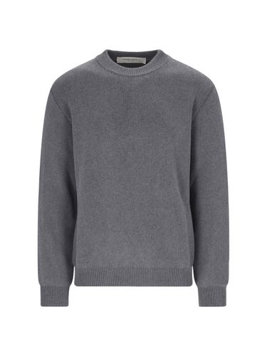 Back Logo Crew Neck Jumper - Golden Goose - Modalova