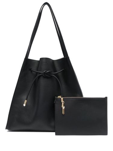 Medium Sequence Leather Tote Bag - Lanvin - Modalova