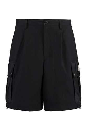 Moncler Cotton Bermuda Shorts - Moncler - Modalova