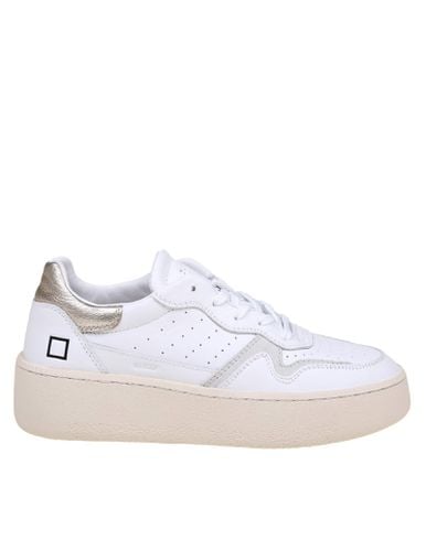 D. A.T. E. Step Sneakers In Leather - D.A.T.E. - Modalova