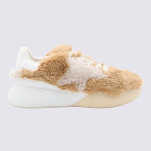 And White Canvas Loop Sneakers - Stella McCartney - Modalova