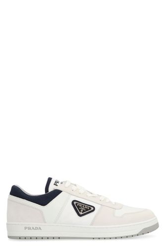 Prada Leather Logo Sneakers - Prada - Modalova