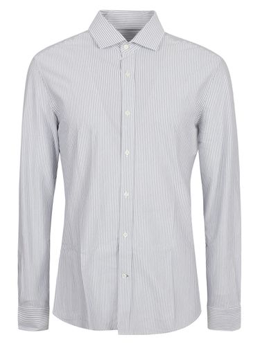 Round Hem Pinstripe Shirt - Brunello Cucinelli - Modalova