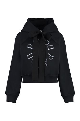 Patou Logo Cotton Hoodie - Patou - Modalova